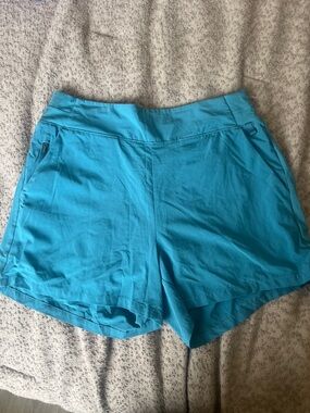 Athleta Teal Blue Athletic Shorts